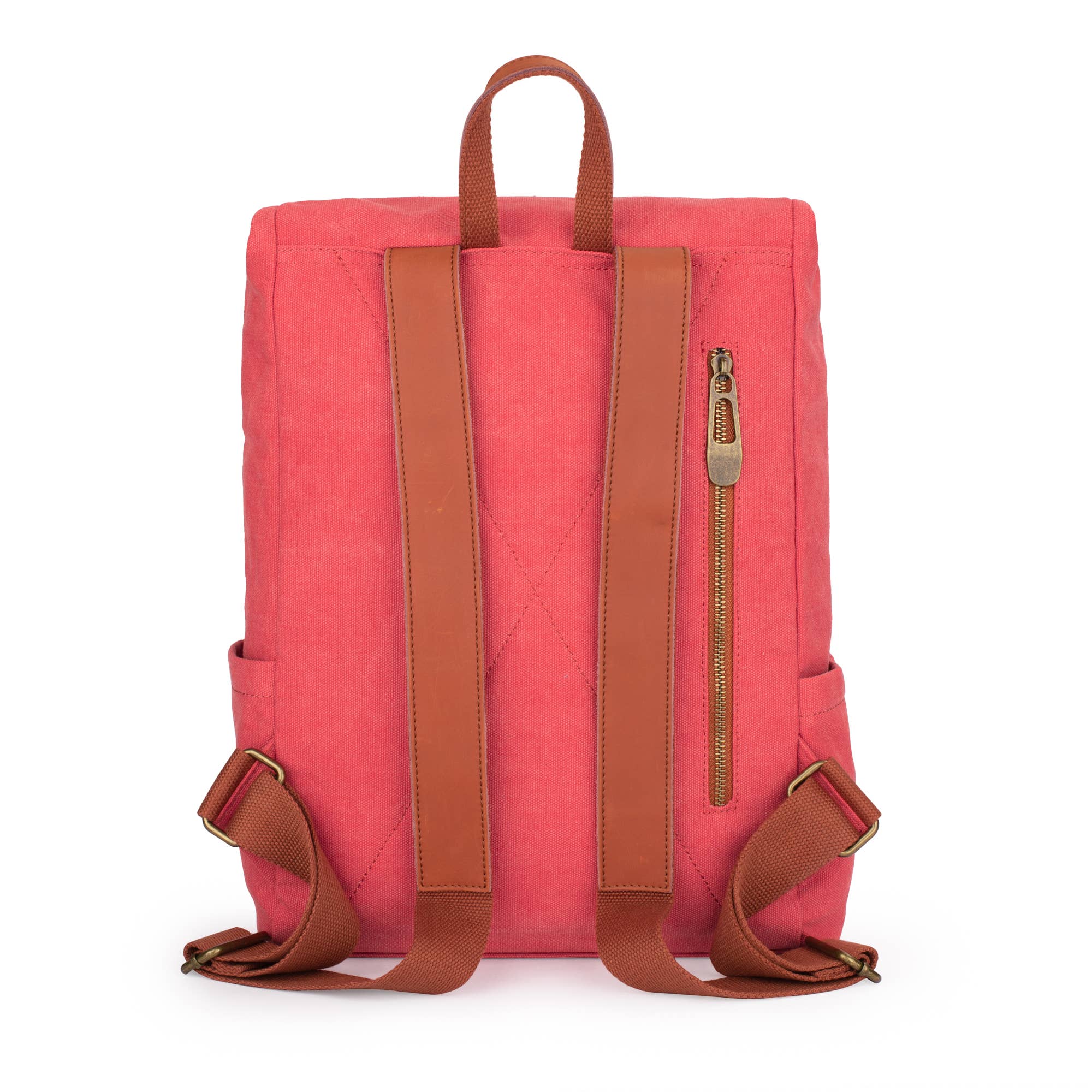 ZEDE PARIS – Großhandel Rucksack – Damen – Quai de la Gare (XL) - Rucksack aus Leinen und Leder27