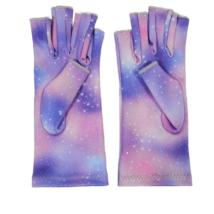 Gants de compression Pastel Galaxy pour la vente par Bibipins