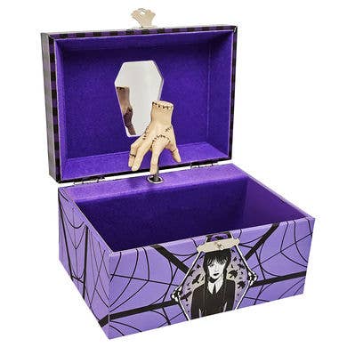 Officially Licensed Mini Treasures Wednesday Jewelry Box for wholesale by H2W dba Sun-Staches