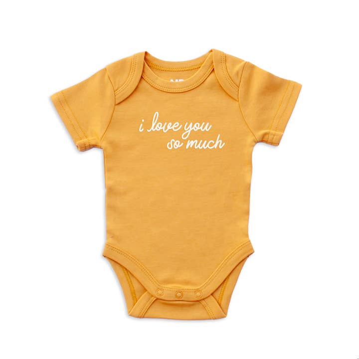 Frankie Jean - Wholesale Bodysuit (Non-Footed) - Baby - i love you so much Onesie1