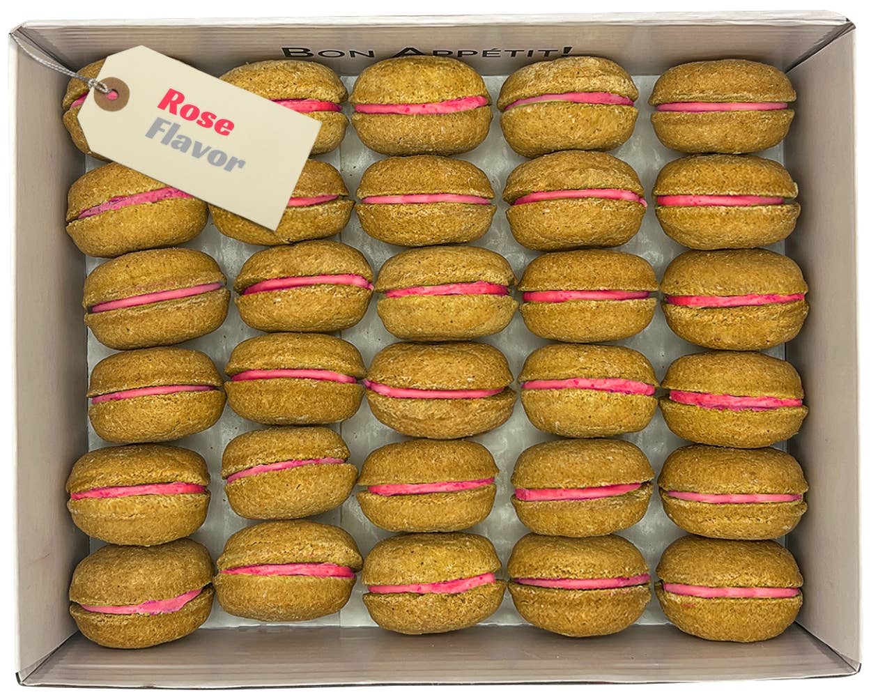 Bonne et Filou - Vendita all'ingrosso Snack - Cani - Macaron per cani | Regali per cani (40 pezzi)12