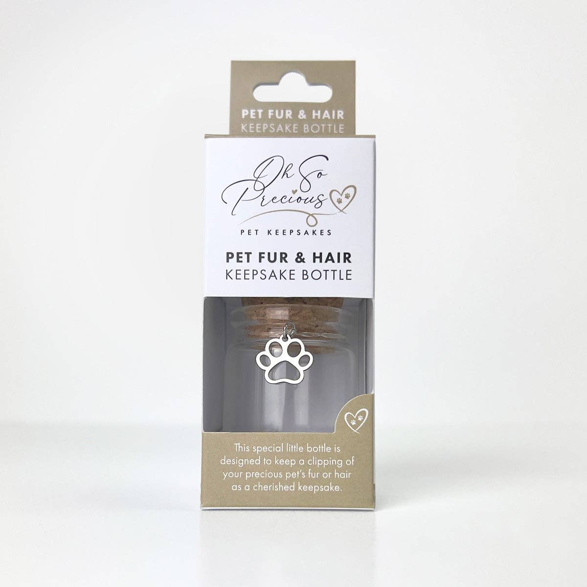 The Lovely Gift Group - Wholesale Dierenurn/herinneringenbox - Herinneringsflesje voor Huisdierenvacht en Haar2
