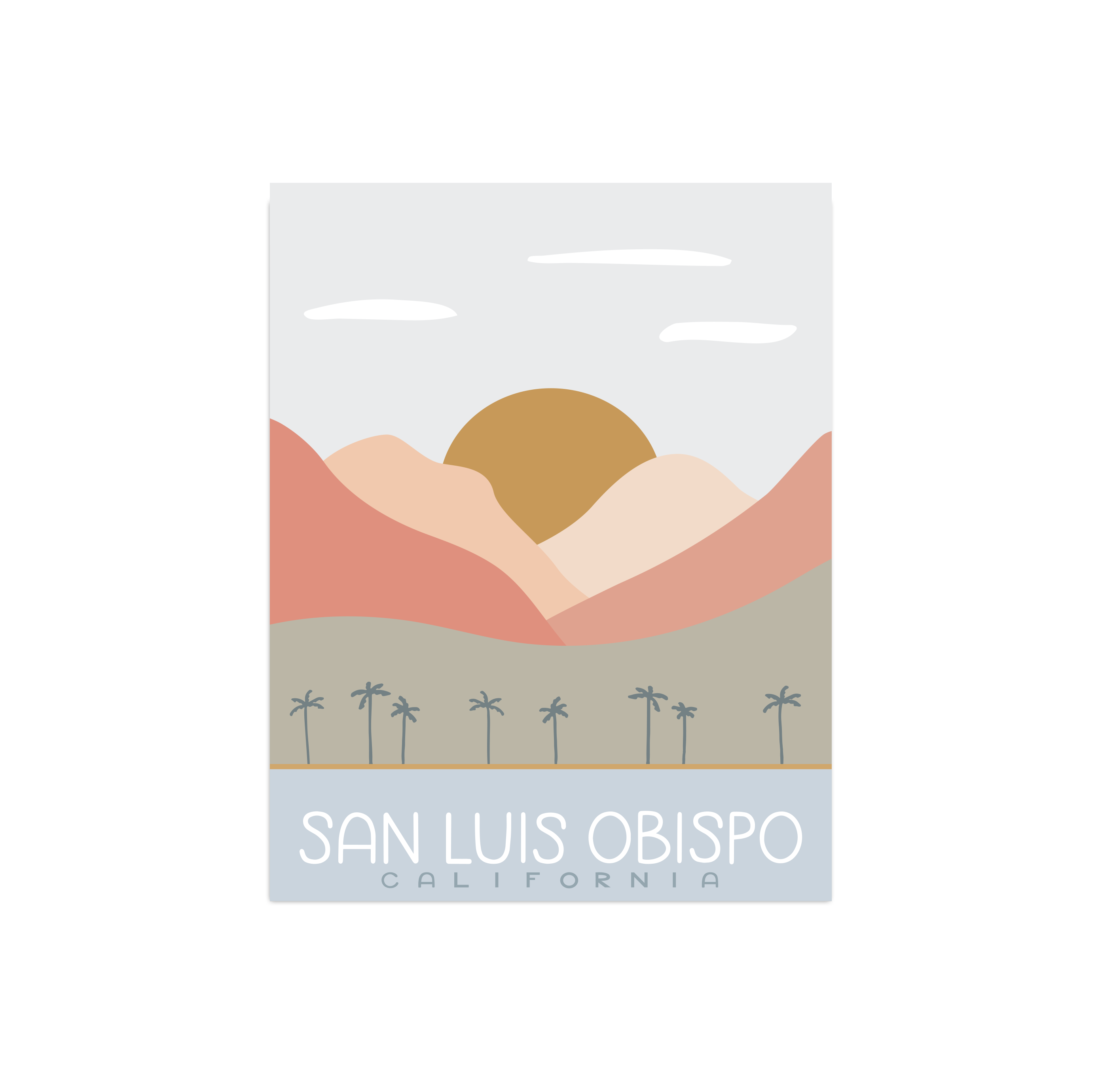 AnglinMade - Wholesale Art Print - San Luis Obispo View1