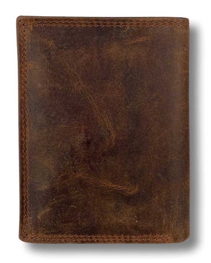 Arrigo - Wholesale Wallet - Men's - Men Wallet Buffalo Leather - Billfold - RFID - Arrigo8