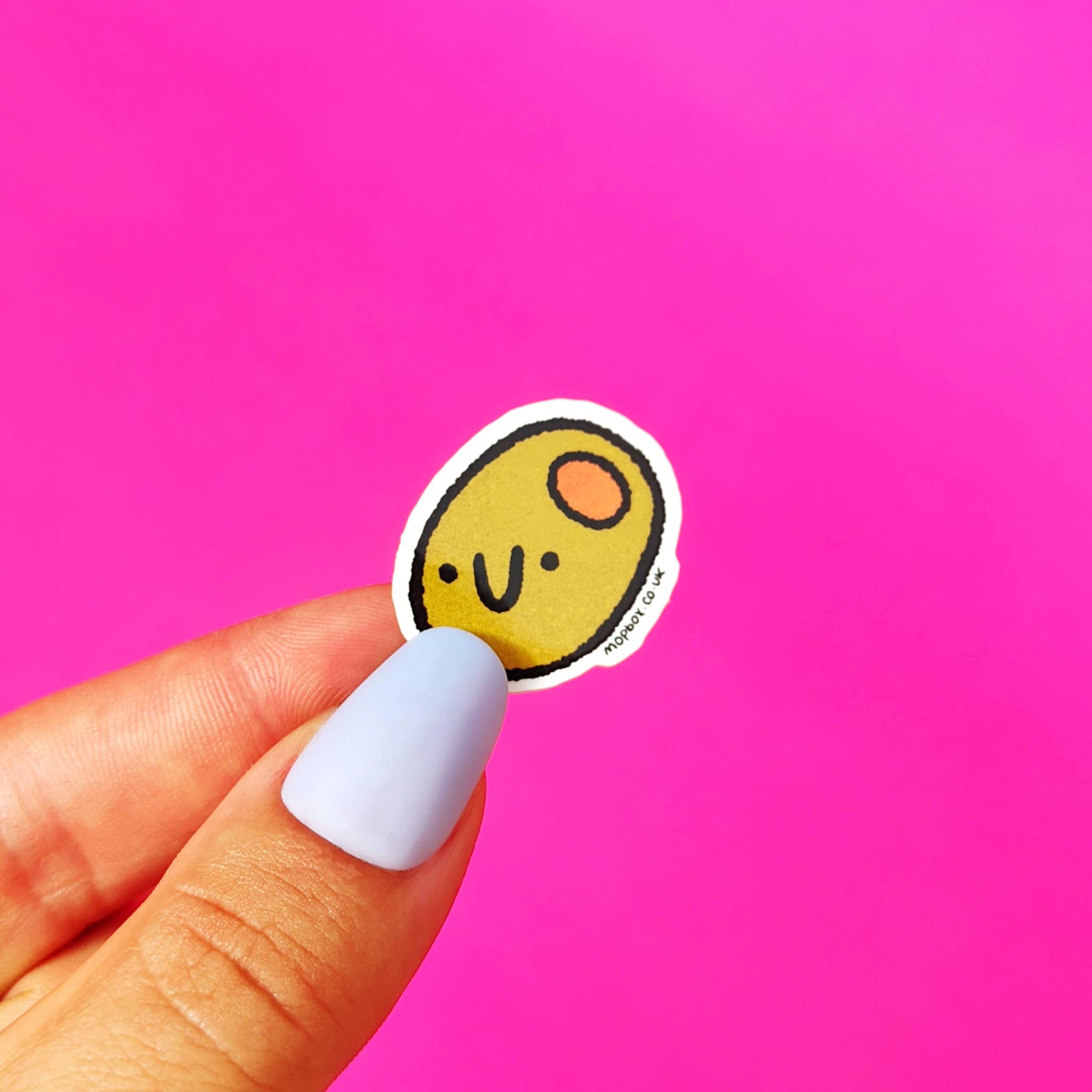 Mopbox – wholesale Sticker – Happy Olive - Fruit Vinyl Sticker3