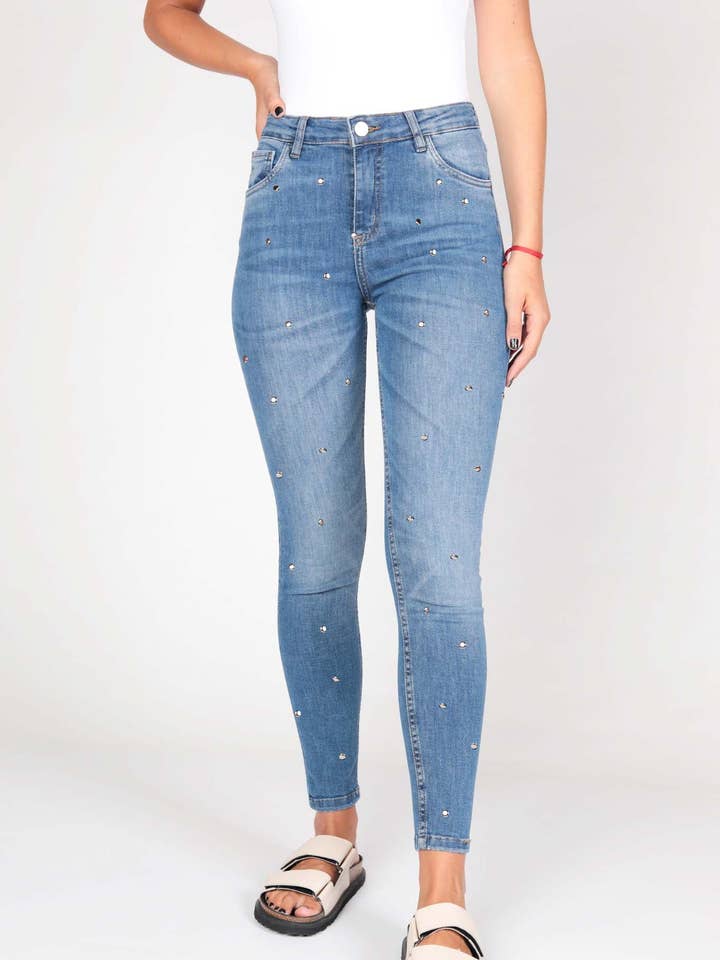 Jeans skinny Alunado per la vendita all'ingrosso da parte di Alwayschic