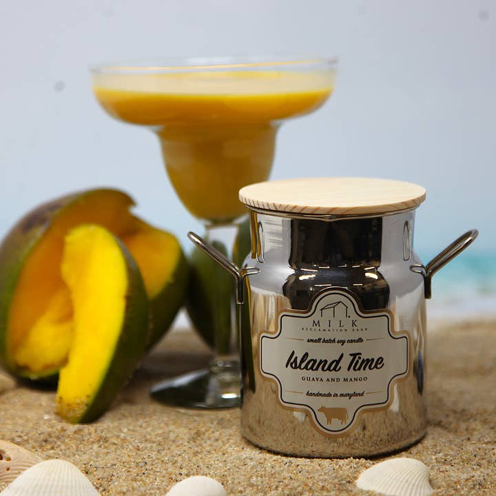 Milk Reclamation Barn - Wholesale Jar/Filled Candle - Stainless Milk Churn Candle - 12.5 oz55