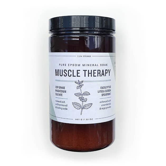 Muscle Therapy Epsom Spa Soak for wholesale by Heartland Fragrance