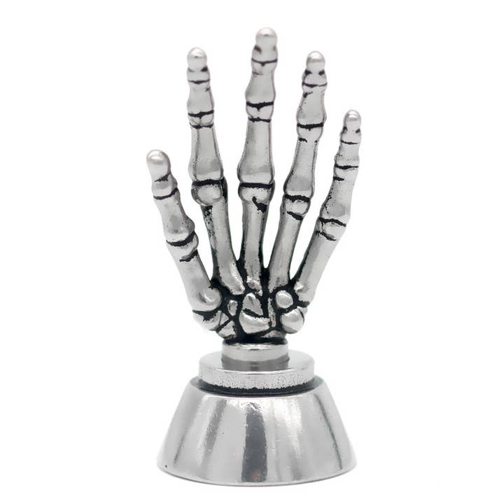 Controse - Wholesale Pendant/Charm Necklace - “High Five” Skeleton Hand Necklace With Magnetic Ornament3