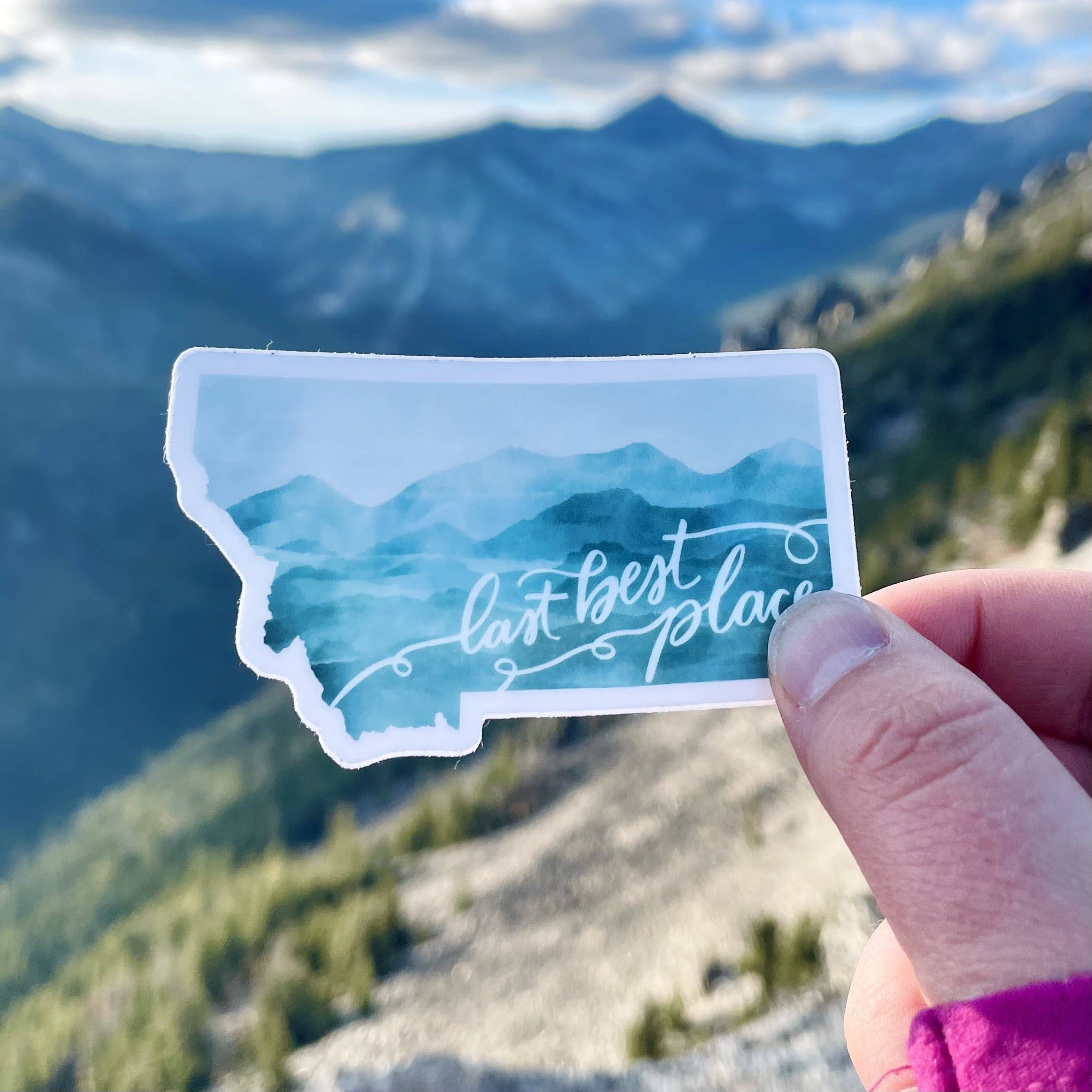 Creatively Leanne - Wholesale Sticker - Last Best Place | Montana Sticker1