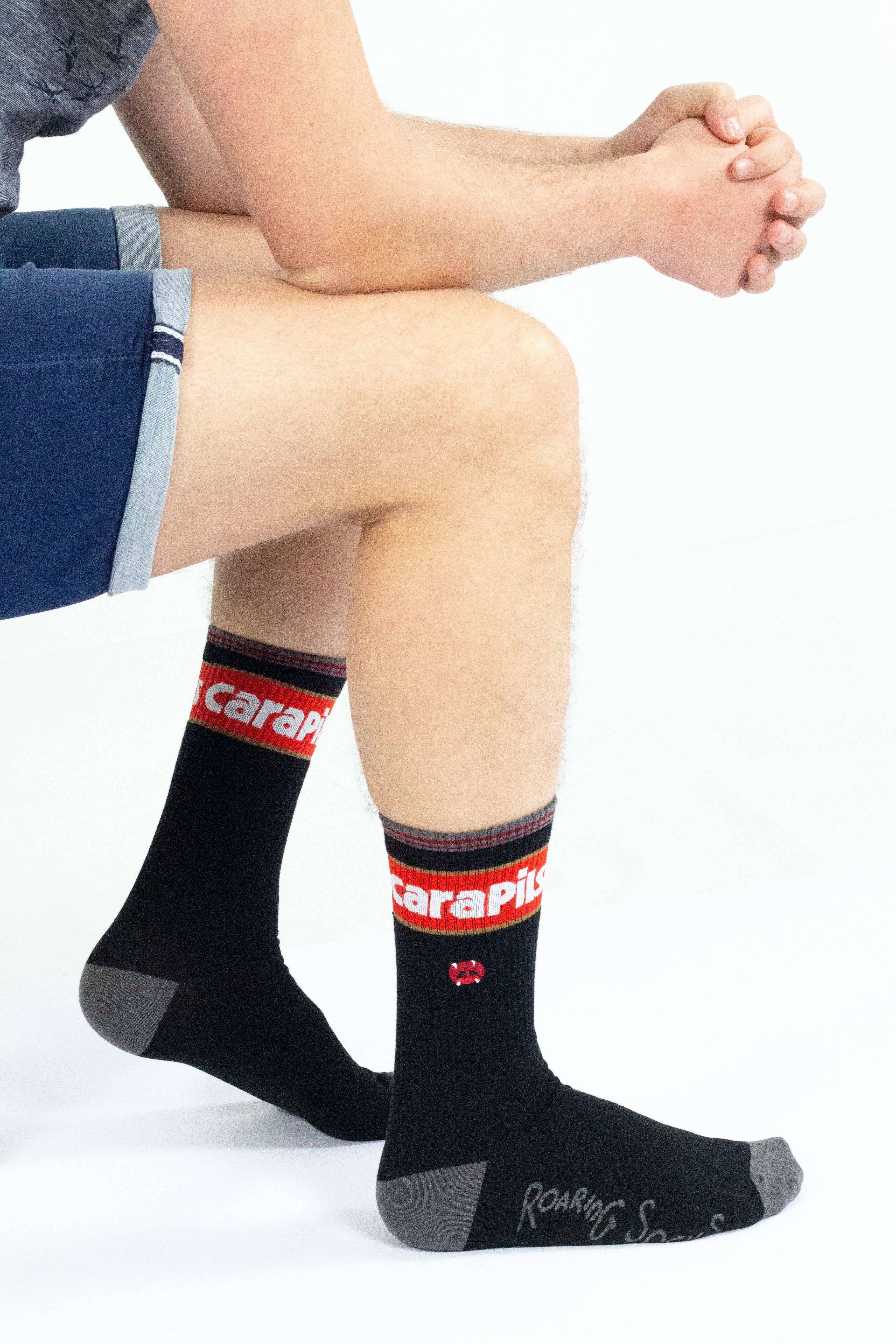 Roaring Socks - Wholesale Socks - Unisex - Cara Pils - Black1