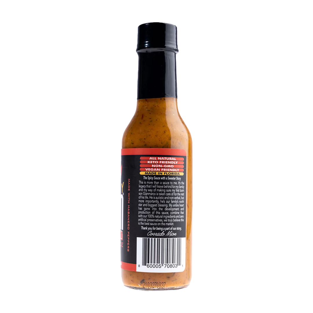 Spicy Mion Hot Sauce - Wholesale Hot Sauce - 1 Spicy Mion EXTRA HOT Sauce - 5 FL OZ1