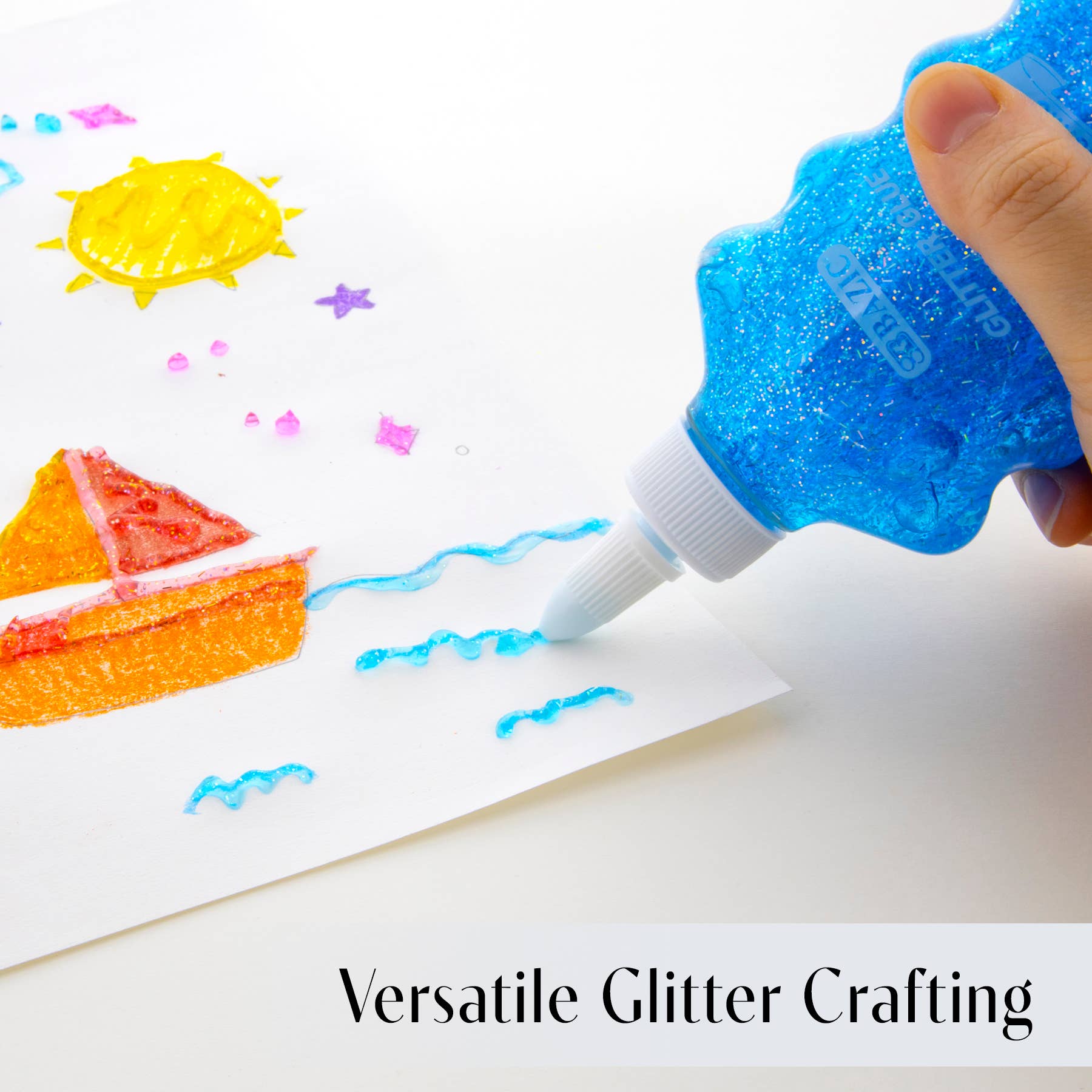 BAZIC Products - Wholesale Glitter - Glitter Glue Cosmic Series 6.76 Oz. (200 mL)3