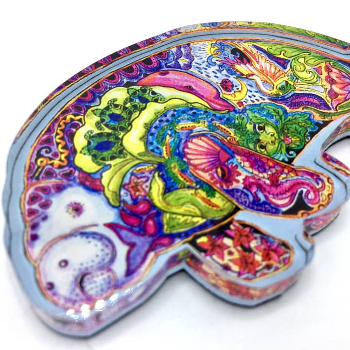 Manatee Magnets for wholesale by EarthArt International