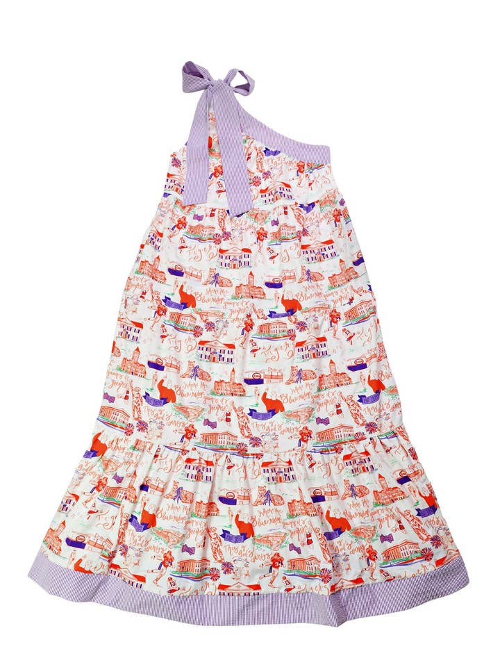 Pittypat's Clothing Co. - Wholesale Dress - Women's - Blair Maxi Dress Clemson