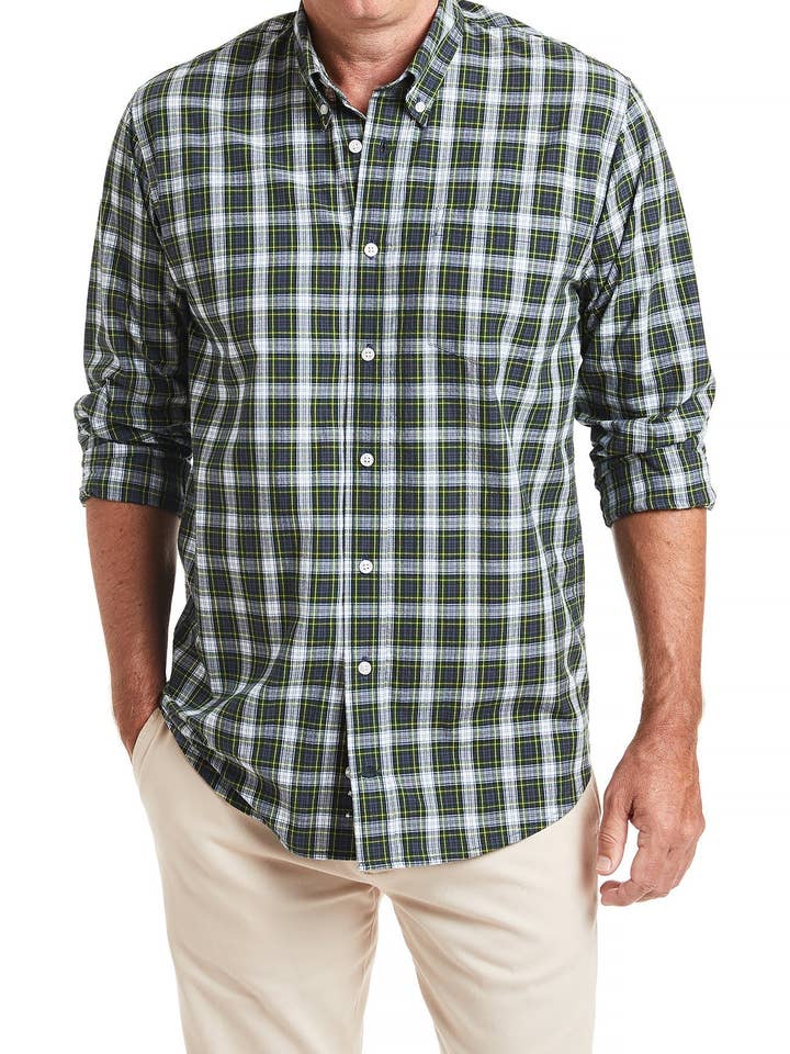 Chase Shirt Dress Gordon Tartan for wholesale by Castaway Clothing Nantucket Island