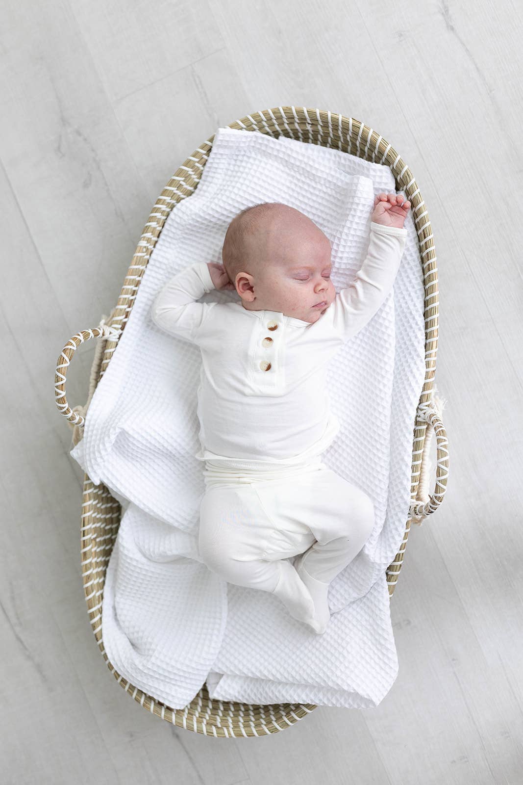 Stroller Society - Wholesale Clothing Set - Baby - Top & Bottom Baby Outfit (Newborn - 12 months sizes) - White2