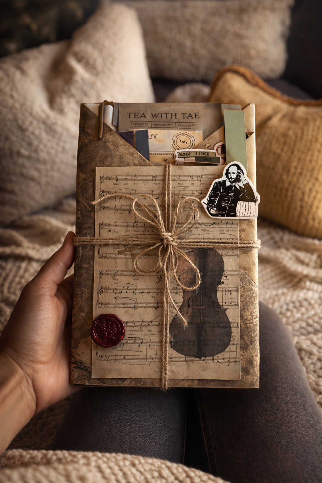 Ember & Elm Home Decor & More - Wholesale Gift Bag Set/Pack - Blind Date with a Book and Tea!5