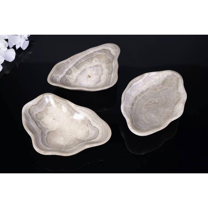 OnyxBowl - Wholesale Jewelry Dish - Adorable Handcrafted Onyx Stone Trays for Jewelry 1