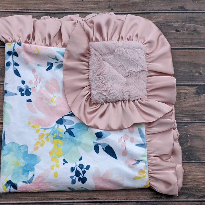 Watercolor Floral for wholesale by Cuddle Couture