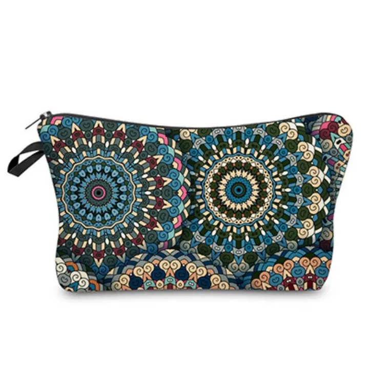 Magnifique Hearts - Vendita all'ingrosso Borsa per trucchi/cosmetici - Pochette per trucco con motivo vintage, organizer portatile