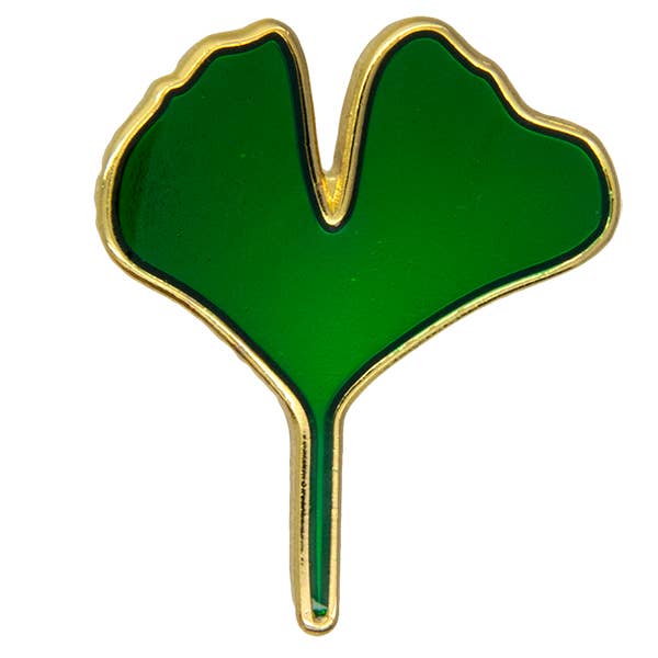 ginkgo biloba leaf pin for wholesale by Godert Amsterdam