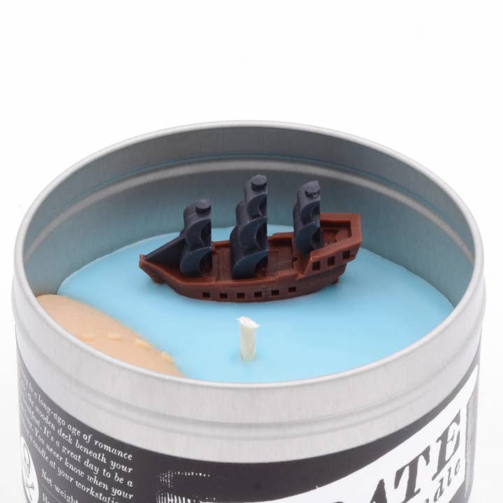 JD and Kate Industries - Wholesale Novelty Candle - Pirate Scented Candle