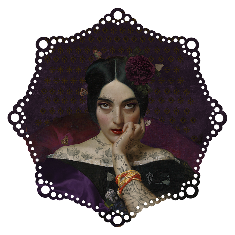 Voglio Bene - Wholesale Doily - PLACEMAT 20 CLEMENTINE0