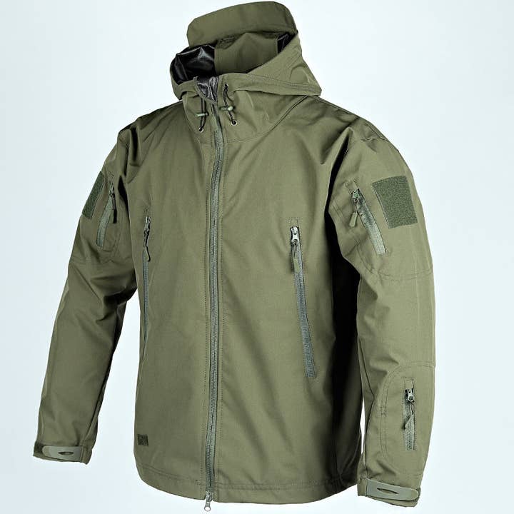 Ecovear - Wholesale Jacket – Men's - Tactical Shark Skin Outdoor Soft Shell Jacket13