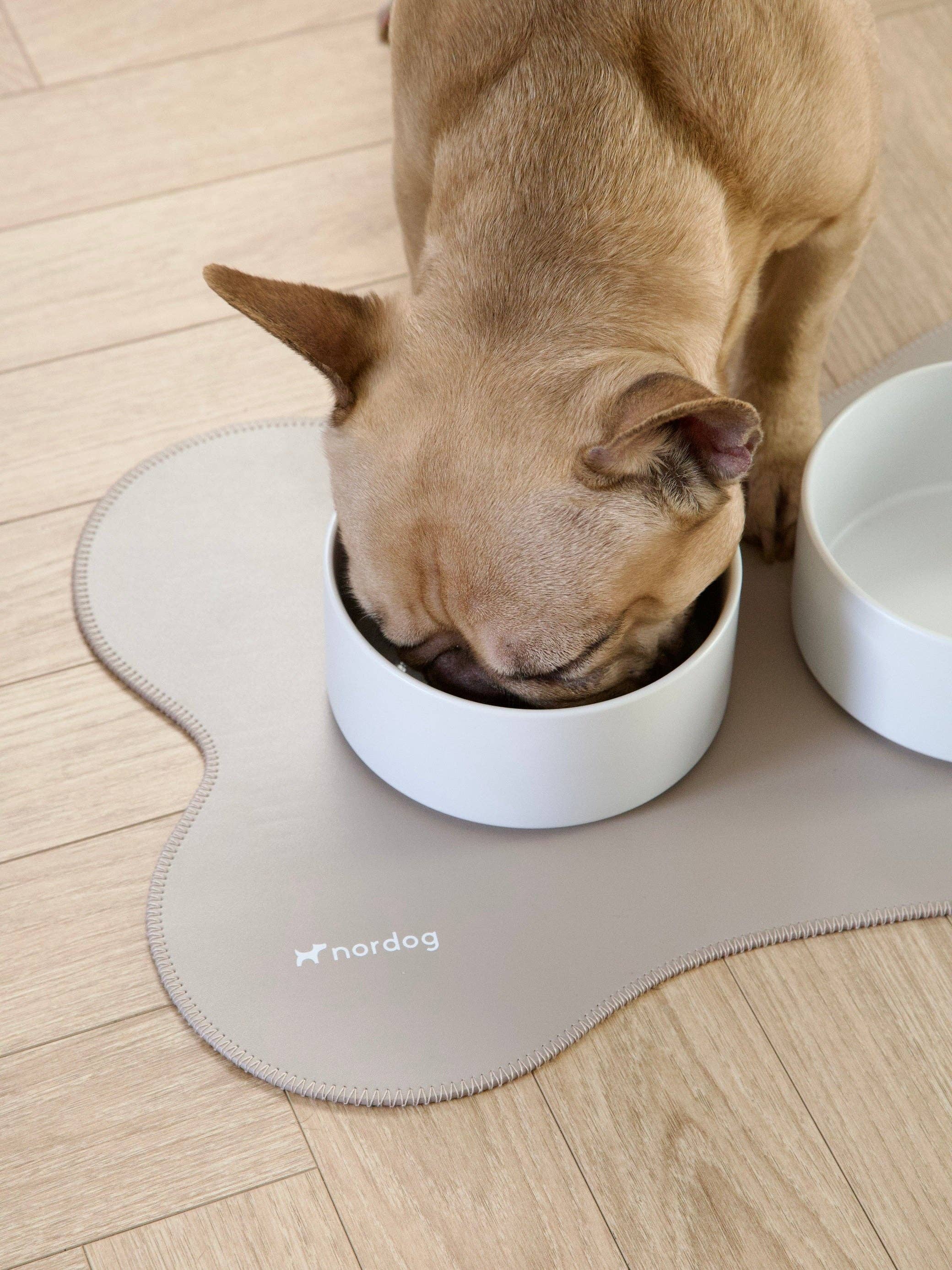 Nordog - Wholesale Pet Food Mat - Dog - Placemat for dog bowls (cappuccino)8