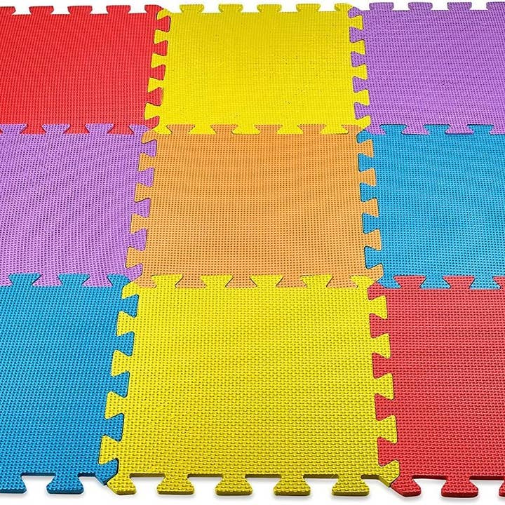 Foam Puzzle Mat 10 12"x12" Connectable Pieces for wholesale by AZ Trading & Import (Toys, RC Toys & More)
