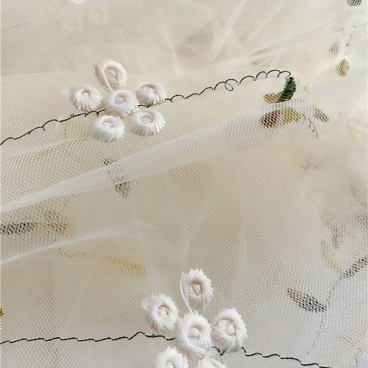 Summer Lightweight Organza Yellow Flower Bag for wholesale by GYstudios