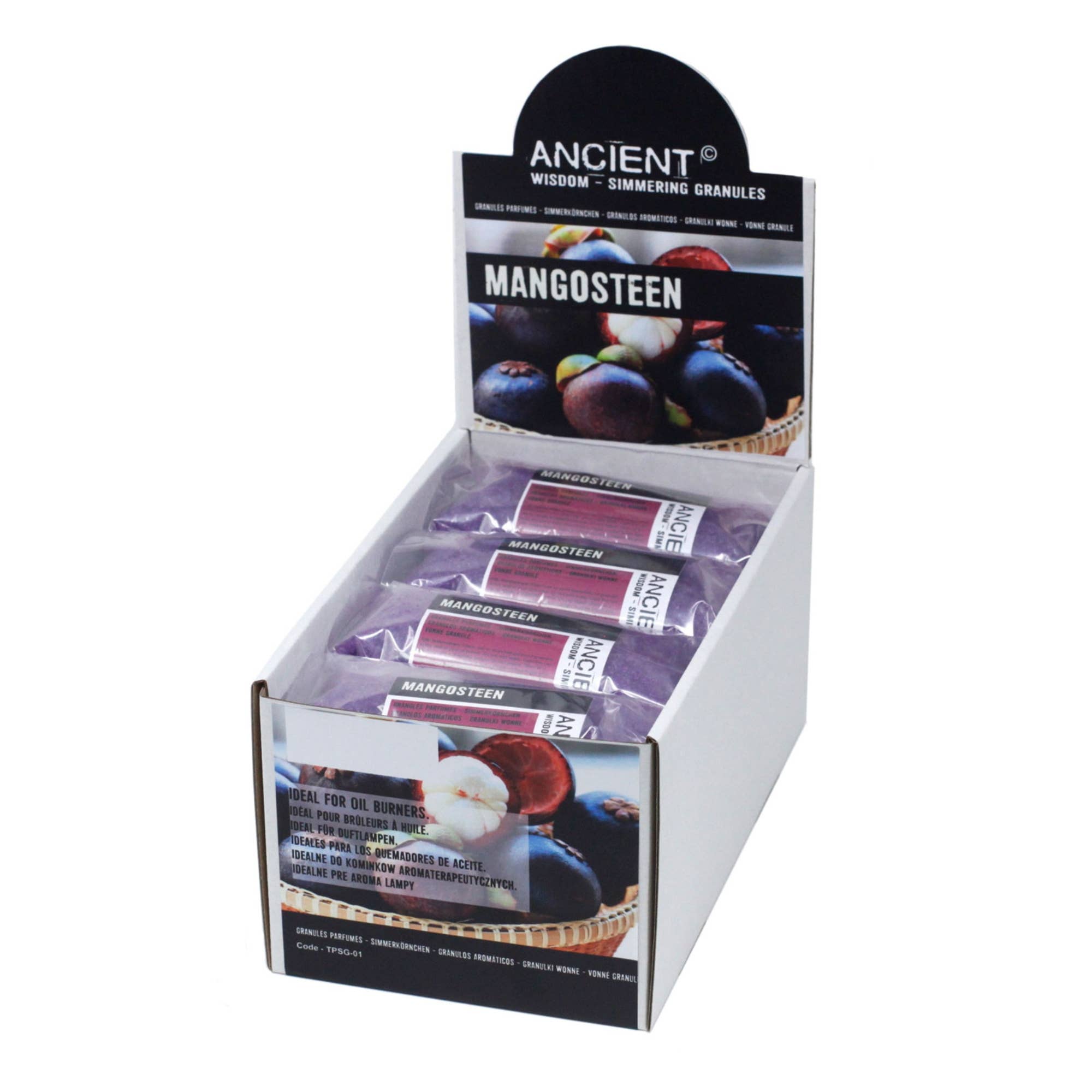 AW Artisan - Wholesale Incense - 12x Tropical Paradise Aromatic Granules - Mangosteen1