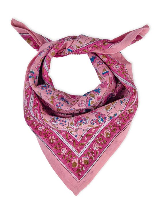 Barnsjal i blocktryckt bomull - Edel för wholesale av Bindi Atelier