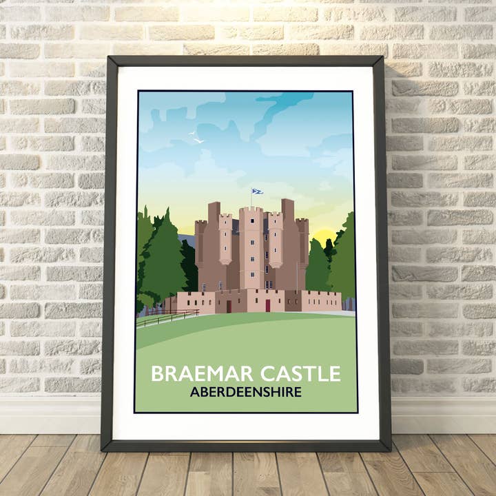 Tabitha Mary - Wholesale Art Print - Braemar Castle, Aberdeenshire, Scotland, Print, Bag & Gifts