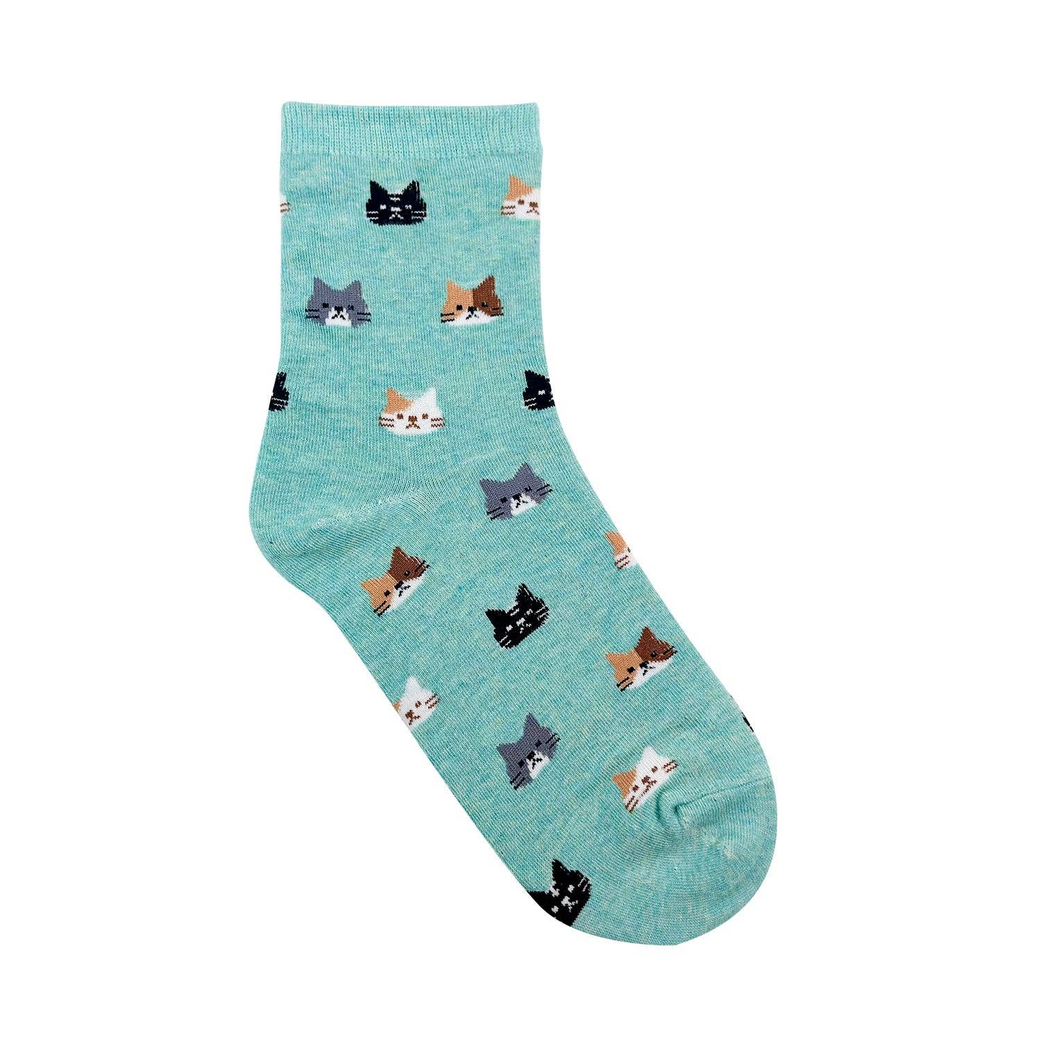 7DAYSSOCKS - Wholesale Socks - Women's - Women's Crew Cat Friends Socks5