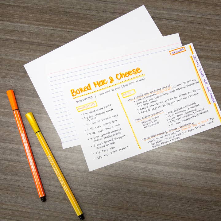 BAZIC Products - Wholesale Notepad - Ruled White Index Card 5" X 8" 50 Ct.