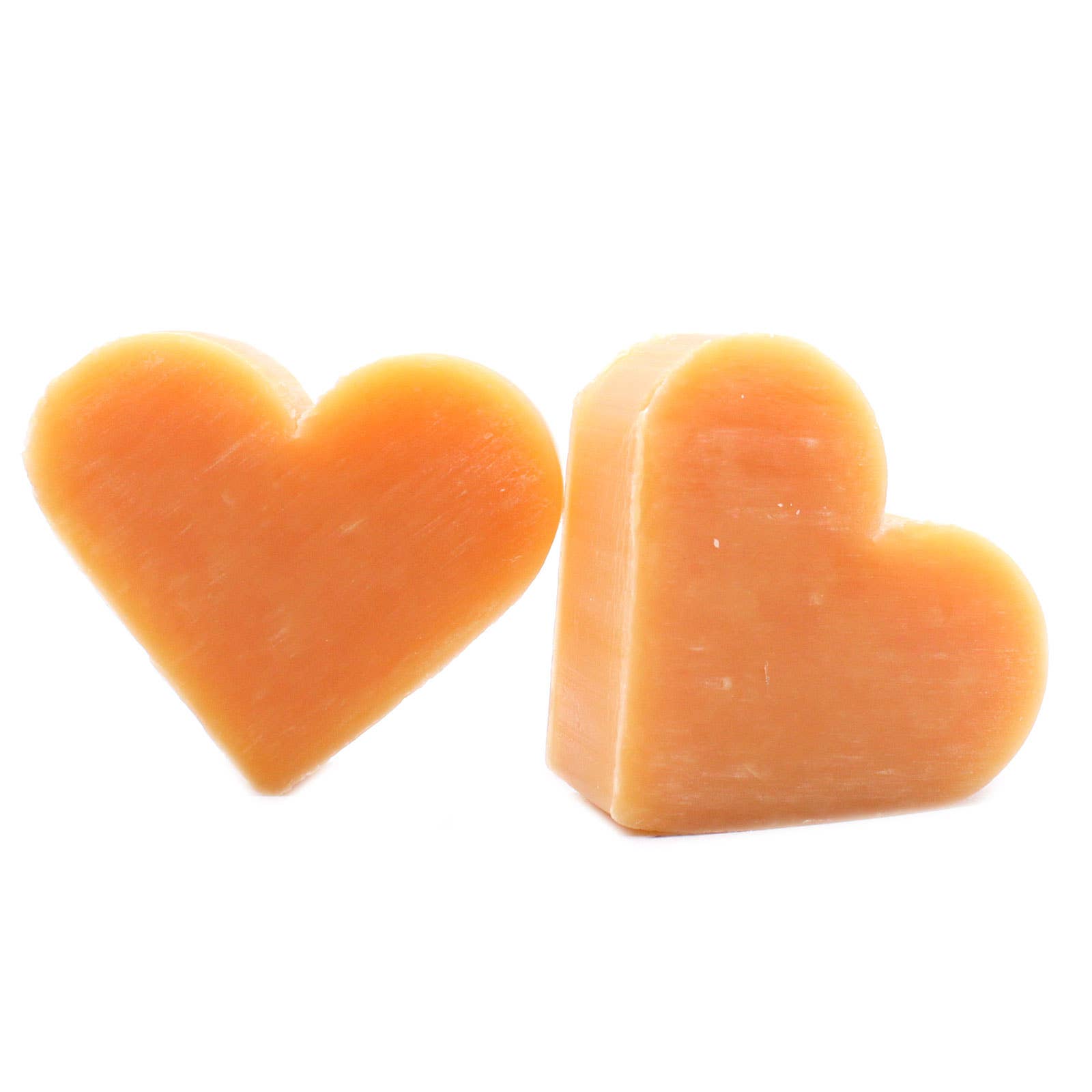 AW Aromatics Limited – wholesale Bar Soap – White Label 100 Heart Guest Soaps - Orange & Warm Ginger0