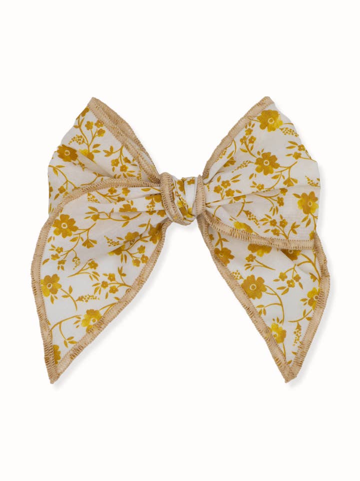 Honey Gold in Liberty of London Fable Bow for wholesale by Livy Lou Collection
