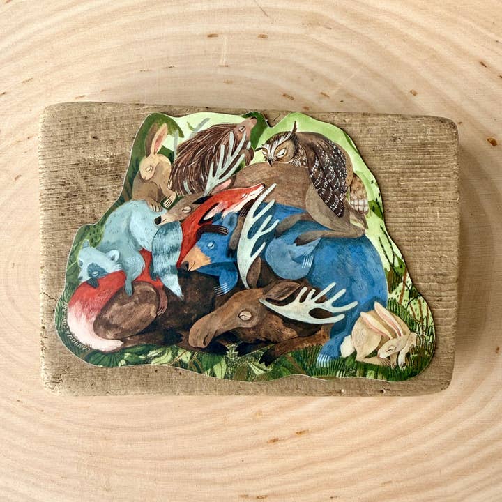 Sleeping Forest Sticker for wholesale by Canyon & Cove Art