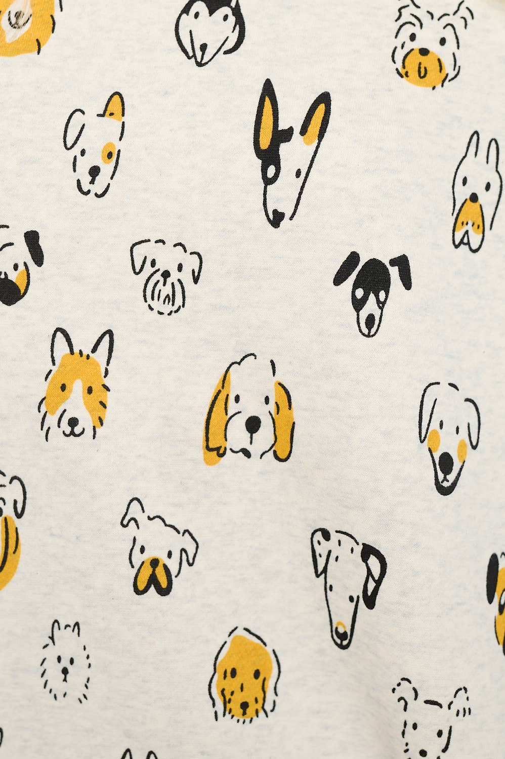 SM WARDROBE - Wholesale Sweatshirt - Women's - COLORFUL DOG HEAD PRINT SWEATSHIRT1