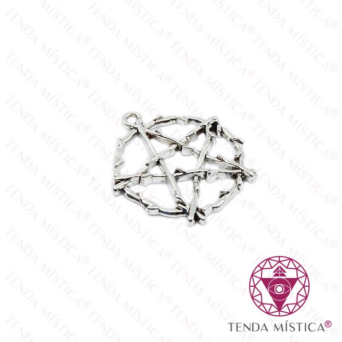 Tenda Mística - Wholesale Individual Charm/Pendant - Tribal Pentagram