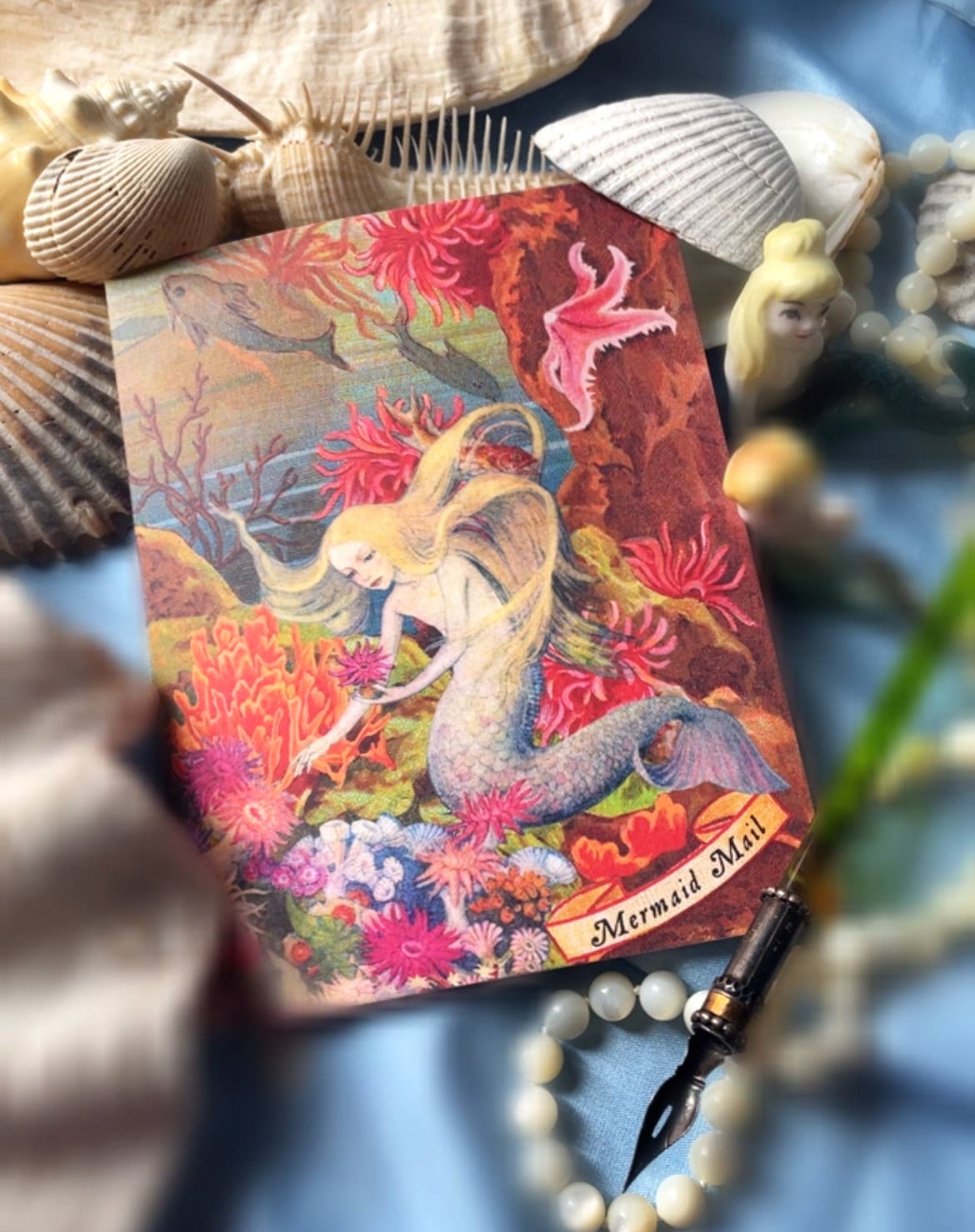 Ivory Tower Studios - Wholesale Everyday Greeting Card - Deep Sea Mermaid Mail Anytime Card0