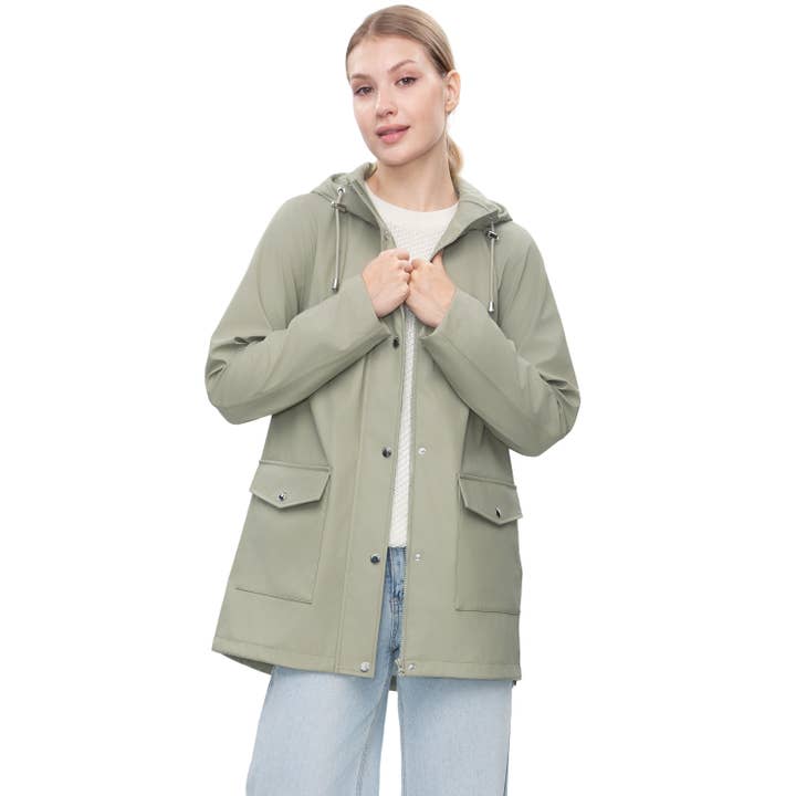 Rokka & Rolla - Wholesale Raincoat - Women's - Women's Waterproof Rain Coats Hooded Jackets27