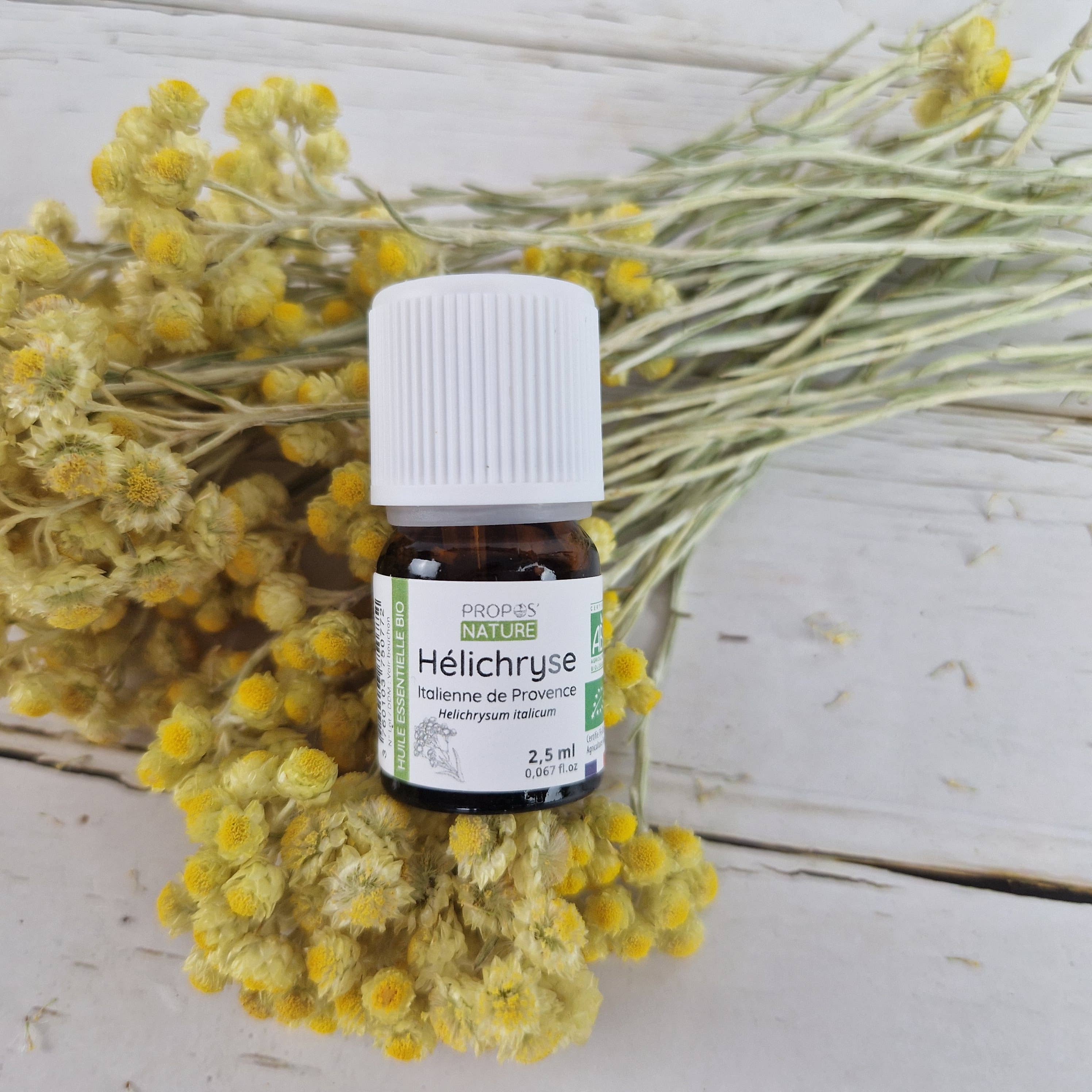 Propos'Nature - Wholesale Etherische olie - Biologische Italiaanse Helichrysum etherische olie 2,5 ml, 5 ml2