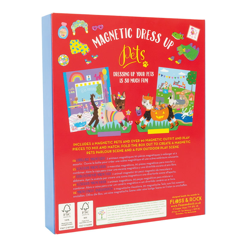 Floss and Rock - Wholesale Magnet - Kids & Baby - Magnetic Dress Up - Pets10