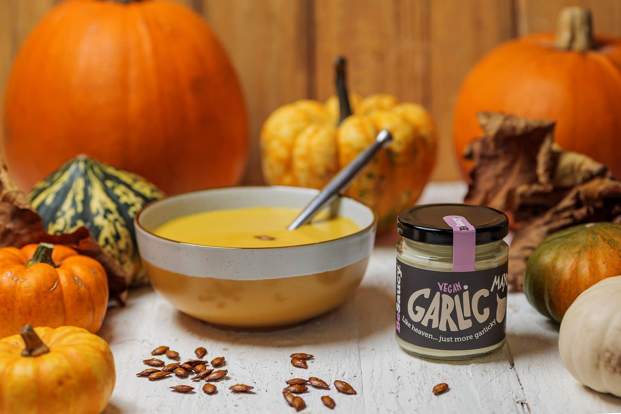 BeSaucy – wholesale Majonnäs – Vegansk vitlöksmajonnäs i cateringförpackning2