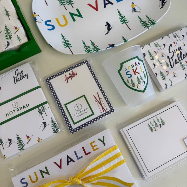 BLOCCO NOTE PERSONALIZZATO 8.5x5.5 per la vendita all'ingrosso da parte di WH Hostess Social Stationery