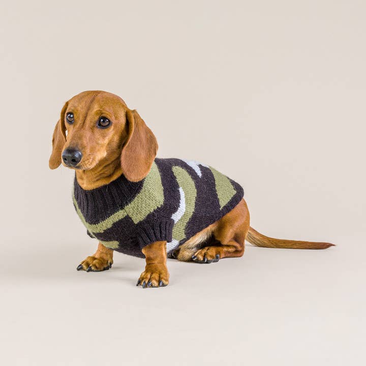 Maglione mimetico militare per cani per la vendita all'ingrosso da parte di Hot Dogz