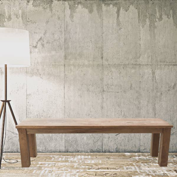 Outdoor Bench Nardo Teak for wholesale by Your Bar Stools